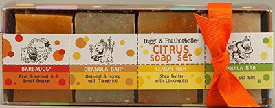 

Biggs & Featherbelle Gift Set (Citrus Soap)(210 ml, Pack of 4)