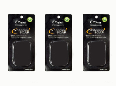 

Olifair Whitening Soap(Pack of 3)(300 g)