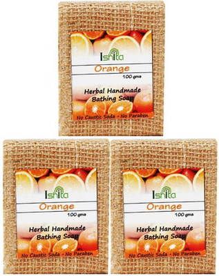 

Ishita International Orange Soap(300 g, Pack of 3)