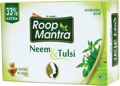 

Roop Mantra Neem & Tulsi soap (Pack of 5)(500 g, Pack of 5)
