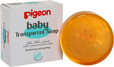 

Pigeon Baby Transparent Soap with Case - 8516(80 g)