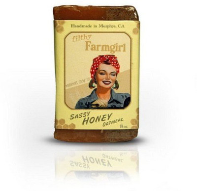 Sassy Honey Oatmeal all natural glycerin BAR SOAP Cinnamon Oats Vanilla(141 g)