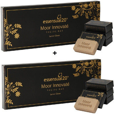 

Essensual Moor Innovate Facial Bar 100g x 2pack(200 g, Pack of 4)