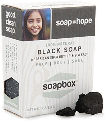 

Soapbox Soaps All-Natural Bar Soap Black(114 g)