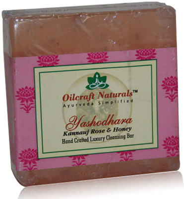 

Oilcraft Naturals Kannauj Rose and Honey Ayurvedic Soap(125 g)