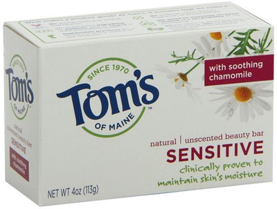 Tom's Natural Unscented Beauty Bar Sensitive(113 g)