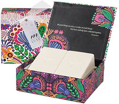 

Mudlark Bohemian Midnight French Milled Boxed Soap(187.044 g, Pack of 2)