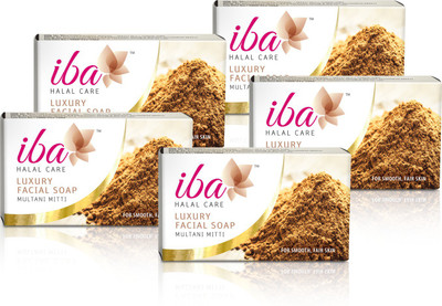 

Iba Halal Care Luxury Facial Soap - Multani Mitti (Pack of 5)(25 g, Pack of 5)