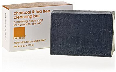 

Lather Charcoal & Tea Tree Cleansing Soap(113.36 g)