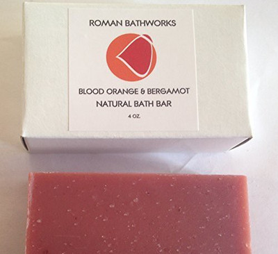 

Roman Bathworks Blood Orange & Bergamot Natural Bath & Body Soap(113.36 g)