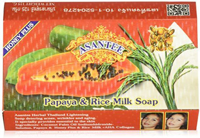 

A.S.P International Herbal Soap Company Rice Milk Skin Whitening Soap (Pack of 4)(135 g, Pack of 4)