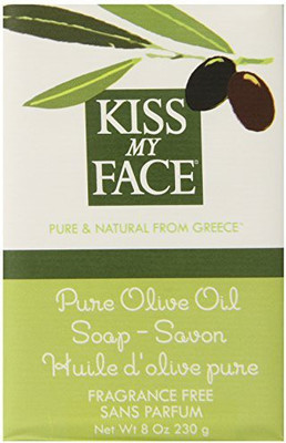

Kiss My Face Naked Pure Olive Oil Soap Moisturizing Bar Soap Bars (Pack of 8)(230 g)