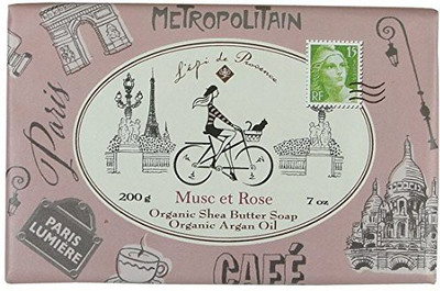 

L'Epi de Provence Tour France Metropolitan Musc And Rose French Organic Soap(200 g)