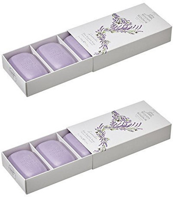 

Woods of Windsor Lavender Fine English Soap for Women (Set of 2 (6 Soaps))(300 g)