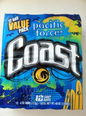 

the dial corpoation Coast Bath Bars Pacific Force Soap /12Bars(113 g, Pack of 12)