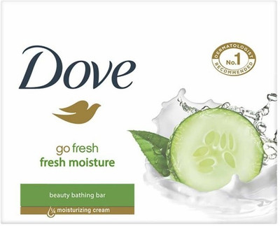 

Dove Fresh Moisture Soap(210 g, Pack of 3)