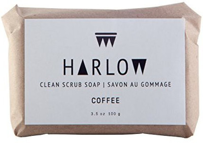 

Harlow Skin Co. Organic Coffee Scrub Exfoliating Soap Bar(100 g)