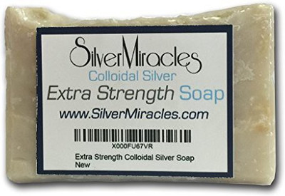 

Silver Miracles Extra Strength Colloidal Silver Soap(160 g)