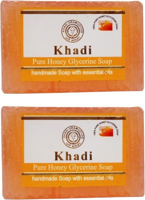 

Khadi Herbal NaturalPure Honey Glycerine Soap Pack Of 2(250 g, Pack of 2)