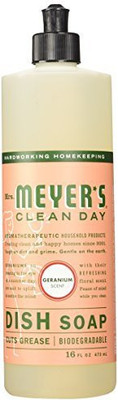 

Mrs. Meyers Liquid Dish Soap, Geranium-2 Pack(453.44 g, Pack of 2)