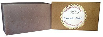 

Village Life Soap Organic "Lavender Fields" Soap Bar 2 Bars(10 g)