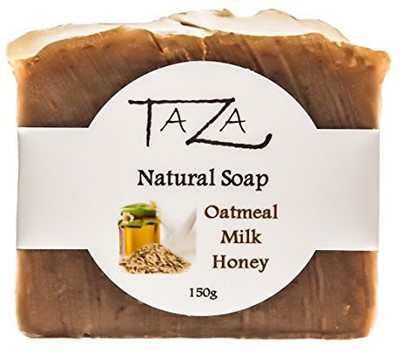 

Priya Spa Premium Taza Oatmeal Milk & Honey Natural Soap(150 g, Pack of 3)