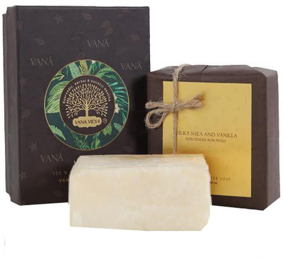 

VANA VIDHI Silky Shea and Vanilla Butter Soap(100 g)