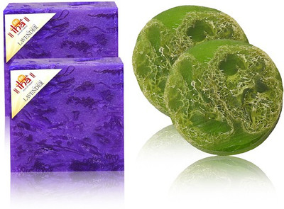 

IHA Ayurvedic Boroheal Footcare Soap & Lavender Soap(500 g, Pack of 4)
