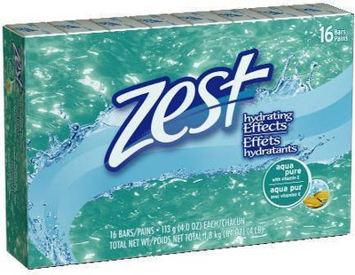 

Zest Aqua Bar Soaps - 16 Bars(120 ml)