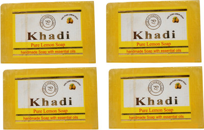 

Khadi Herbal NaturalPure Lemon Soap(500 g, Pack of 4)