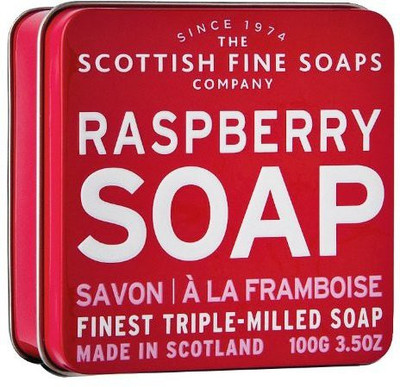 

The Scottish Fine Soaps Company Soap Tin Collection - Raspberry(100 g)