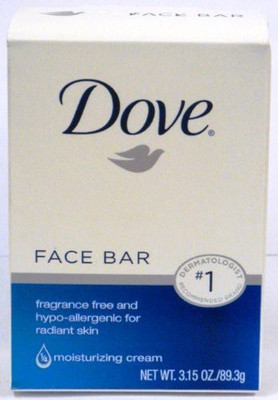 

Dove Face Bar Fragrance Free Moisturizing Cream (Pack of 12)(80 g, Pack of 3)