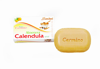 

Carmino Calendula Aloevera Soap, Sandal, 75G (Pack of 6)(450 g, Pack of 6)