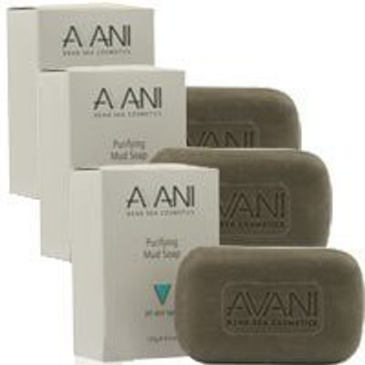 

Avani Dead Sea 3 Pcs Purifying Mud Soap .(125 g, Pack of 3)