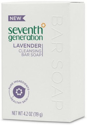 

Seventh Generation Cleansing Bar Soap Lavender 3 Count(119 g)