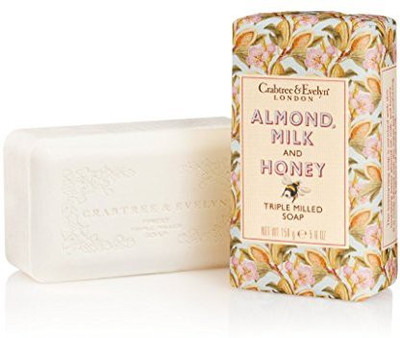 

Crabtree & Evelyn Triple Milled Soap, Almond Milk and Honey(158 g)