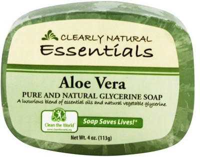 

Clearly Natural Essentials Aloe Vera Pure and natural glycerine soap(113 g)