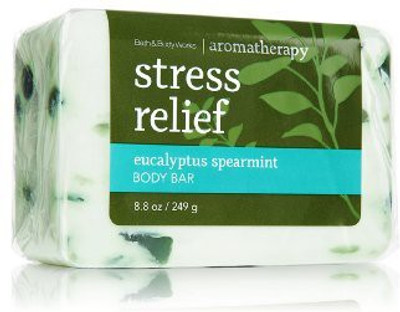 

Bath & Body Works Stress Relief Eucalyptus Spearmint Body Bar Soap(250 g)