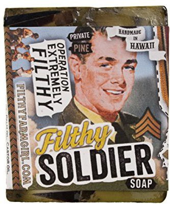 

Filthy Farmgirl FilthySoldier all natural glycerin BAR SOAP Sandalwood Pine Rosemary Cedar by(210 g)