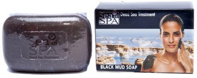 

Sea of Spa Dead Sea Minerals Black Mud Soap(120 g, Pack of 2)