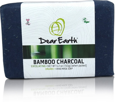 

Dear Earth Dear Earth Bamboo Charcoal Exfoliating Organic & Vegan Soap, 150g(150 g)
