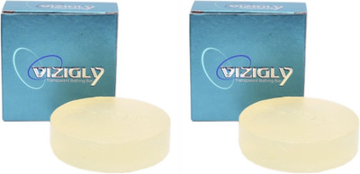 Vizigly Transparent Glycerine Bathing Soap (Pack Of 2)(150 g, Pack of 2)
