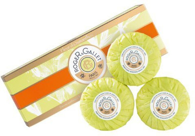 

Roger & Gallet Roger and Gallet 13840765503 Fleur d Osmanthus Perfumed Soap Coffret - 3(100 g)