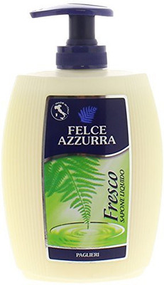 

Felce Azzurra Paglieri: " " Liquid Soap, "fresco" Fresh Scent, Measuring Cap(300 g)