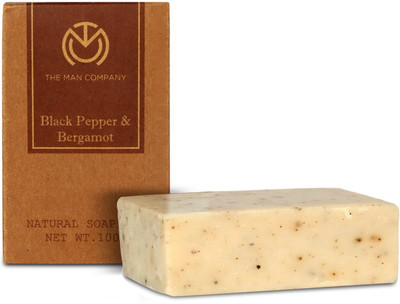 

The Man Company Blackpepper & Bergamot Soap Bar(100 g)