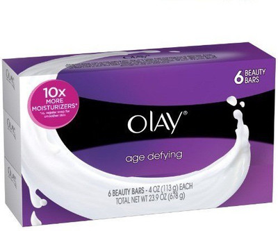 

Olay Age Defying Beauty Bars Pack Of 6(678 g, Pack of 6)