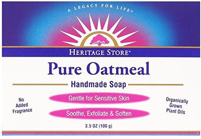

Heritage Store Bath Soap Pure Oatmeal(99.19 g)