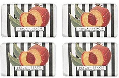 

Saponeria Nesti Firenze "sapone Vegetale Naturale" Peach Perfumed Soap Packages(149.9186 g, Pack of 4)