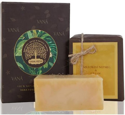 

VANA VIDHI Rain Forest Nutmeg & Cream Soap(100 g)