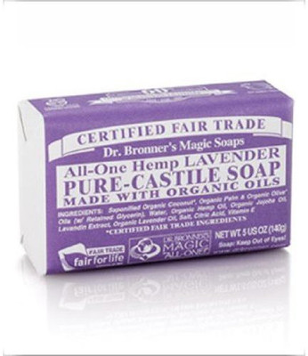 

Dr. Bronner's Bar Soap Organic Lavender ( Pack of 2 )(150 ml, Pack of 2)